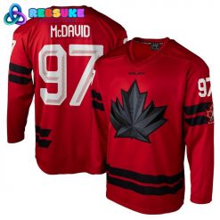 Connor McDavid Team Canada Red 2026 Olympic Hockey Jersey