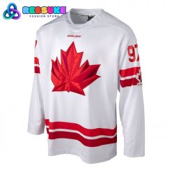 Connor McDavid Team Canada White 2026 Olympic Hockey Jersey