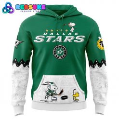 Dallas Stars x Peanuts Night Special Hoodie, Cap 2025