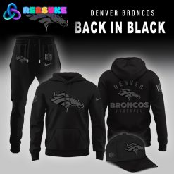 Denver Broncos 2025 Back In Black Limited Edition Hoodie Set