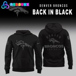 Denver Broncos 2025 Back In Black Limited Edition Hoodie Set