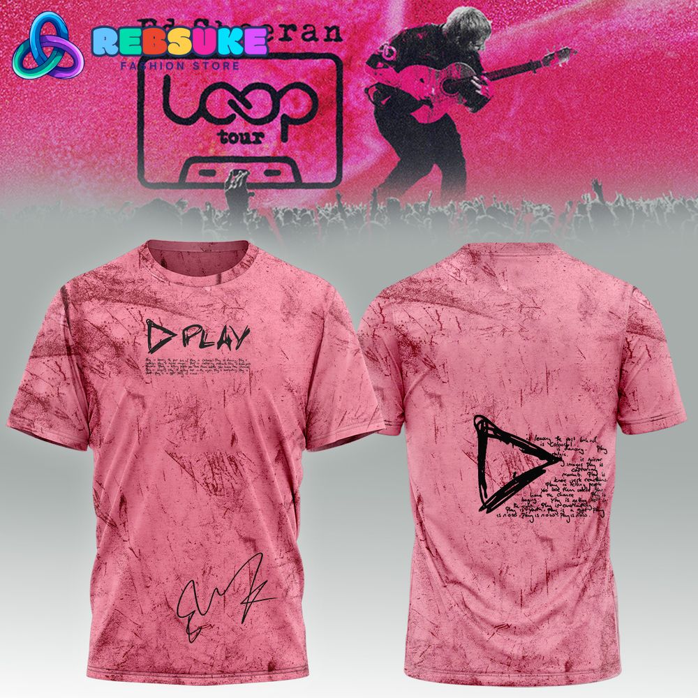 Ed Sheeran The Loop Tour 2026 Limited Edition Shirt Ed Sheeran The Loop Tour 2026 Limited Edition Shirt