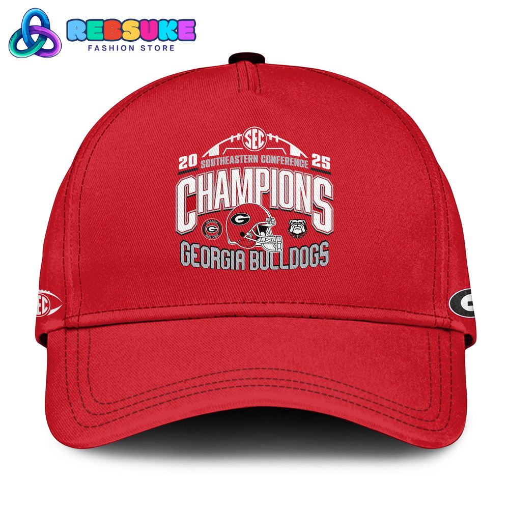 Georgia Bulldogs 2025 SEC Football Champions Red Hoodie Set Georgia Bulldogs 2025 SEC Football Champions Red Hoodie Set