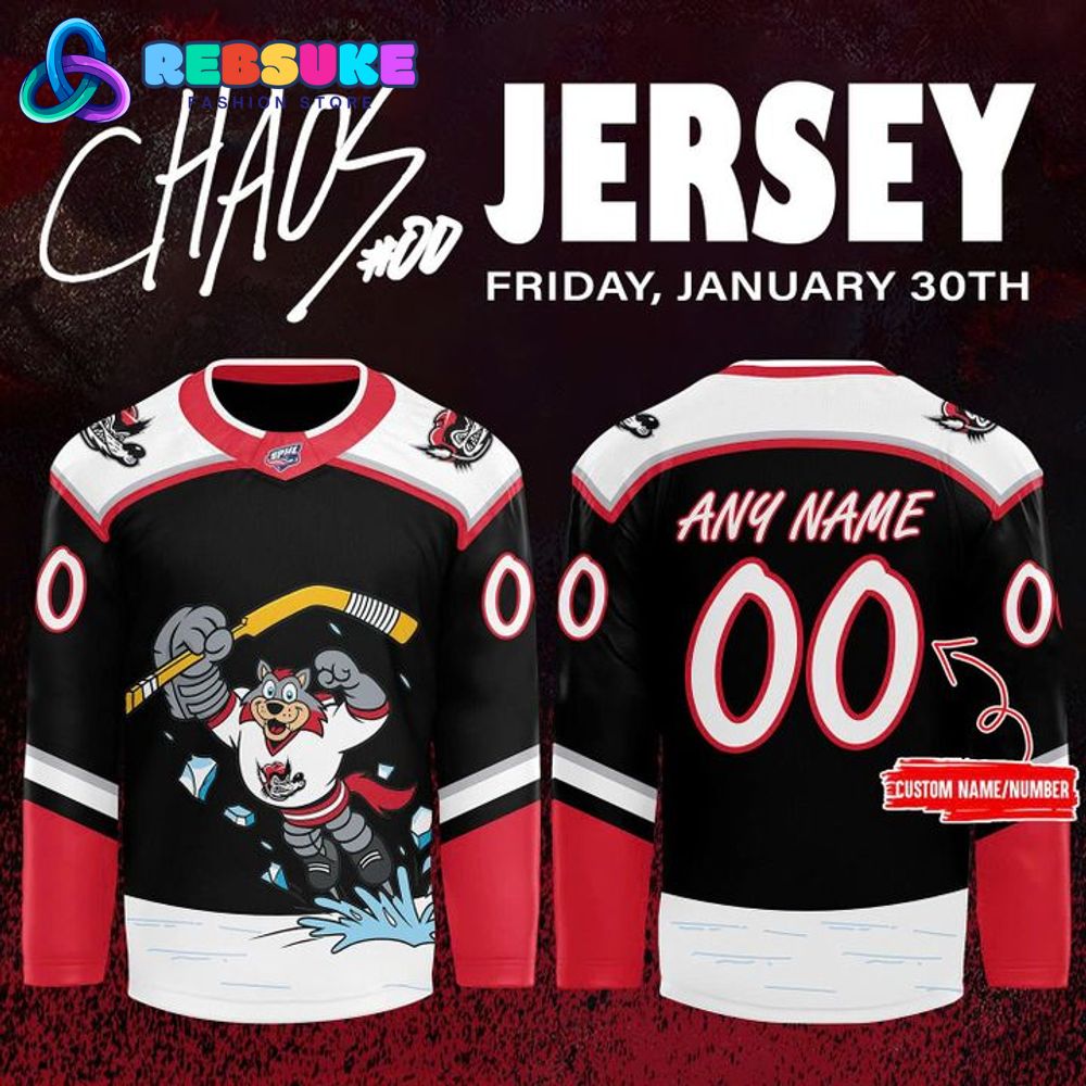 Huntsville Havoc x Chaos' Birthday Special Hockey Jersey