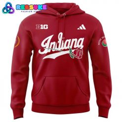 Indiana Hoosiers 2025 Rose Bowl Game Red Hoodie