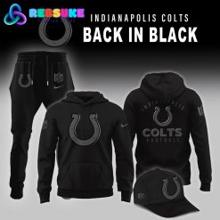Indianapolis Colts 2025 Back In Black Limited Edition Hoodie Set