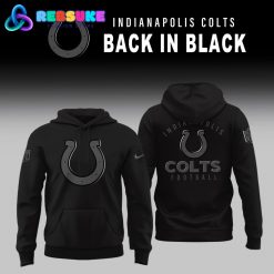 Indianapolis Colts 2025 Back In Black Limited Edition Hoodie Set