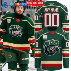Iowa Aeros 2025 Veterans Appreciation Night Jersey