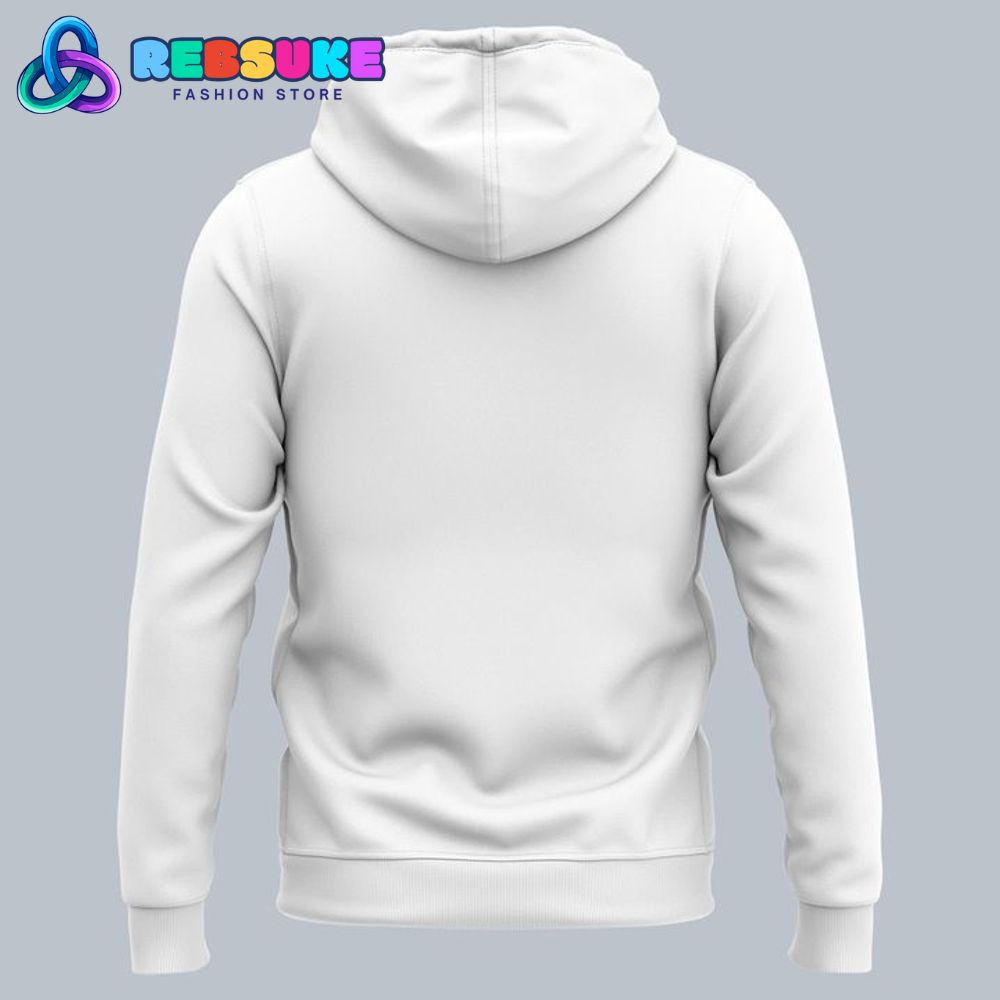 JMU Football Sun Belt Championship Hoodie, Cap 2025 White JMU Football Sun Belt Championship Hoodie, Cap 2025 White