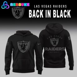 Las Vegas Raiders 2025 Back In Black Limited Edition Hoodie Set