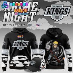 Los Angeles Kings x Anime Night Naruto Shippuden Hoodie Set 2025 Los Angeles Kings x Anime Night Naruto Shippuden Hoodie Set 2025