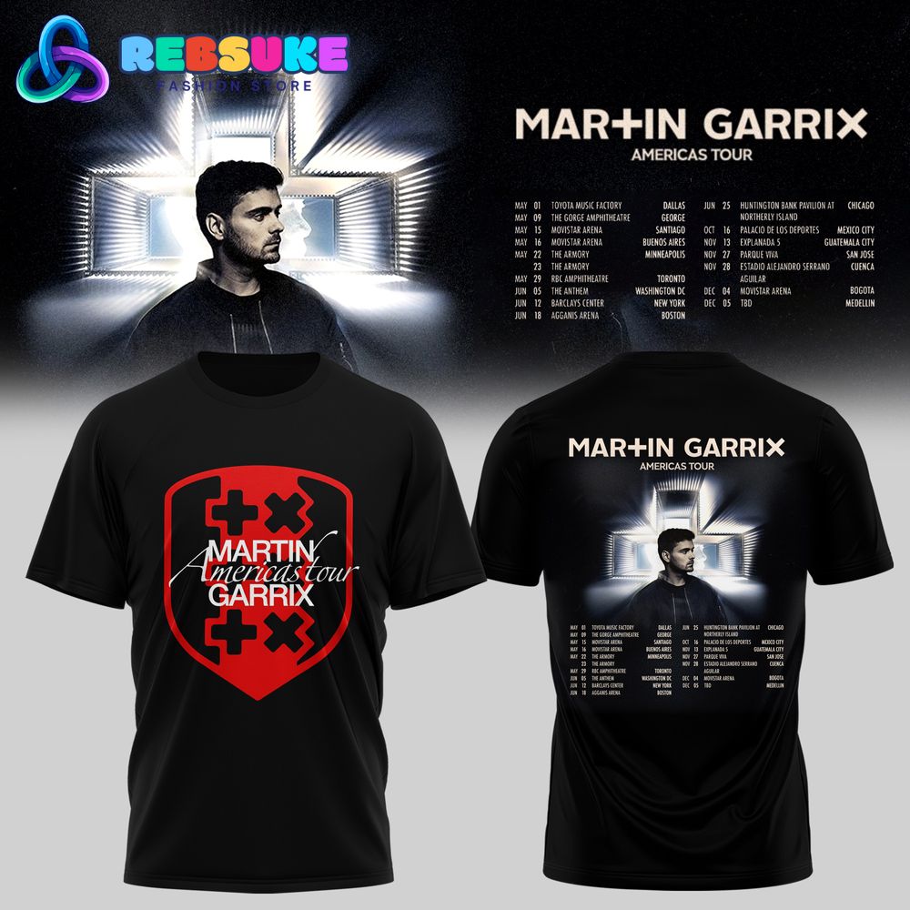 Martin Garrix Americas Tour 2026 Limited Edition Shirt Martin Garrix Americas Tour 2026 Limited Edition Shirt