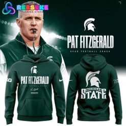 Michigan State Football x Coach Fitzgerald 2025 New Hoodie