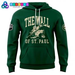 Minnesota Wild “The Wall Of ST. Paul” Special Green Hoodie