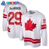 Nathan MacKinnon Team Canada Red 2026 Olympic Hockey Jersey
