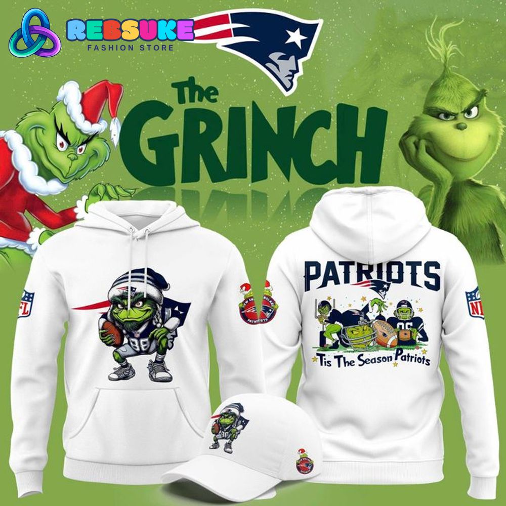 New England Patriots x The Grinch Tis The Season 2025 Hoodie New England Patriots x The Grinch Tis The Season 2025 Hoodie