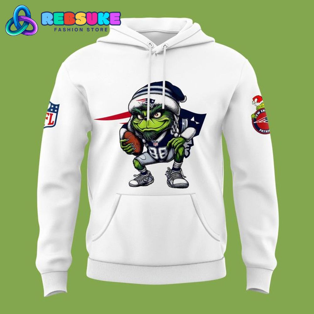 New England Patriots x The Grinch Tis The Season 2025 Hoodie New England Patriots x The Grinch Tis The Season 2025 Hoodie