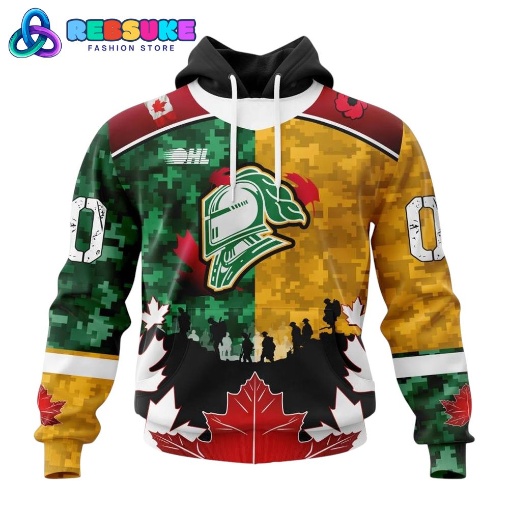 OHL London Knights Special Canada Independence Day 1st July Hoodie OHL London Knights Special Canada Independence Day 1st July Hoodie