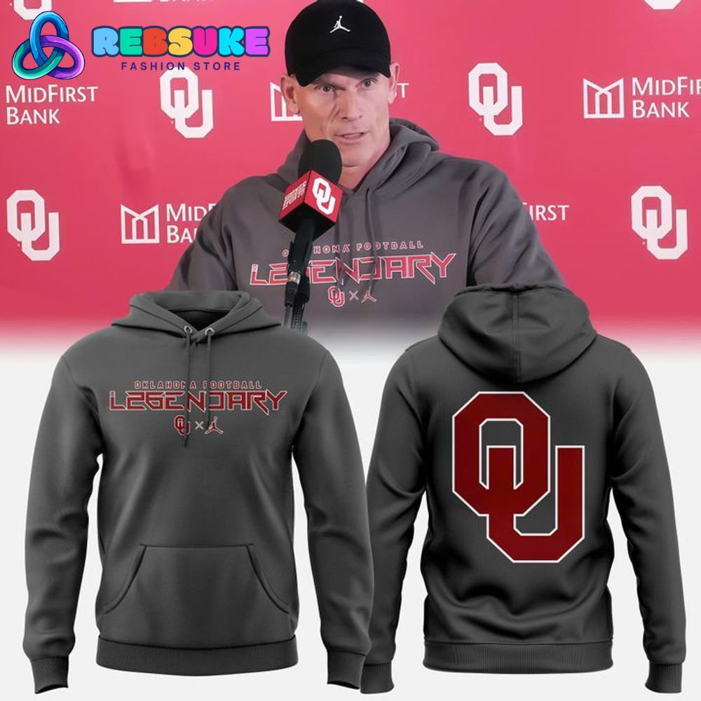 Oklahoma Sooners Football Coach Brent Venables L26ENDARY Hoodie Oklahoma Sooners Football Coach Brent Venables L26ENDARY Hoodie