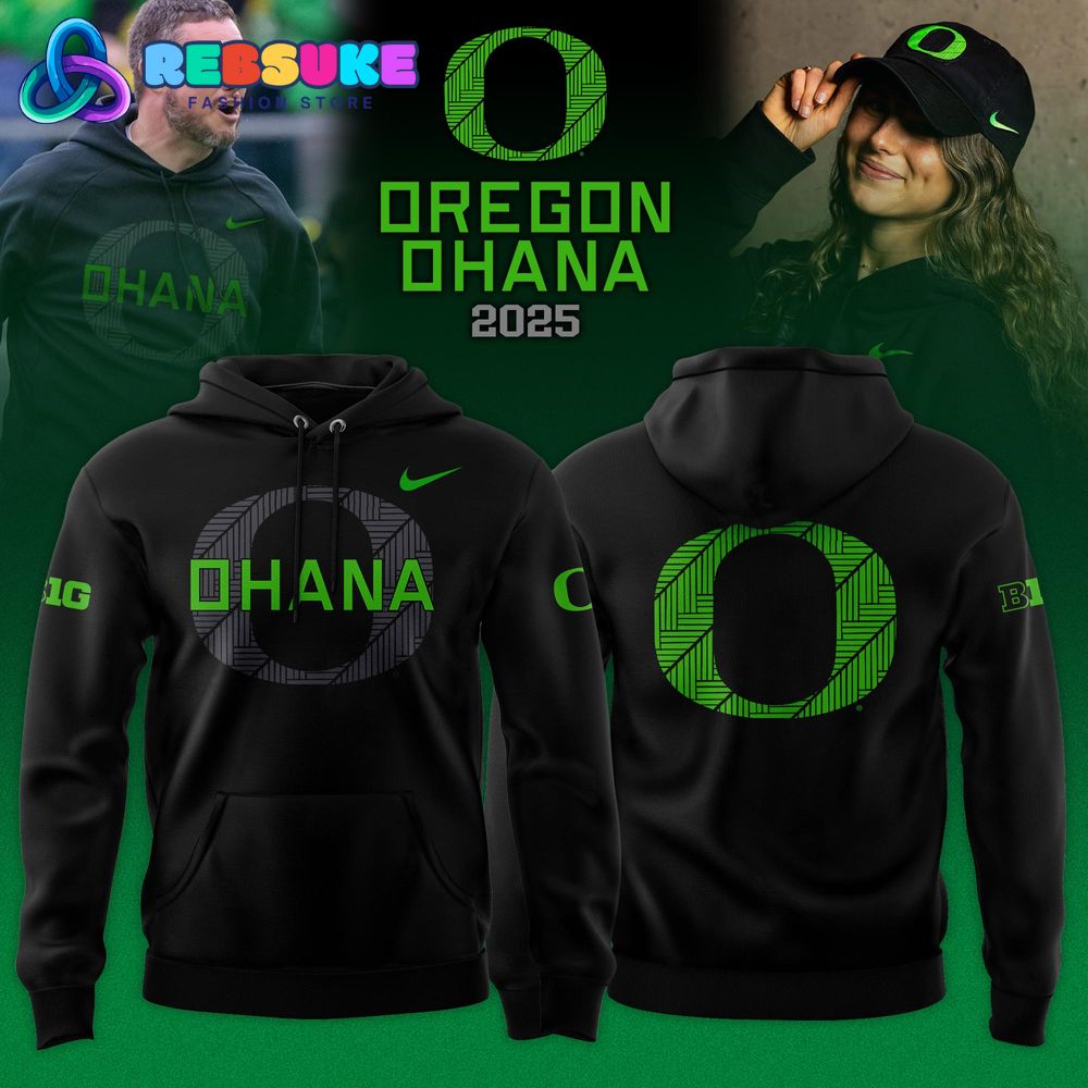 Oregon Ducks Ohana 2025 Limited Edition Hoodie Set Oregon Ducks Ohana 2025 Limited Edition Hoodie Set