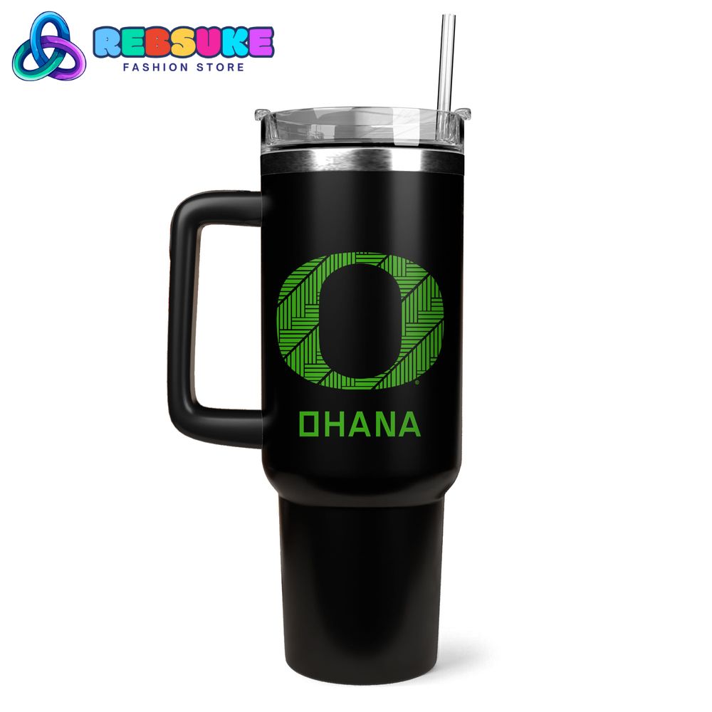 Oregon Ducks Ohana 2025 Limited Edition Stanley Tumbler Oregon Ducks Ohana 2025 Limited Edition Stanley Tumbler