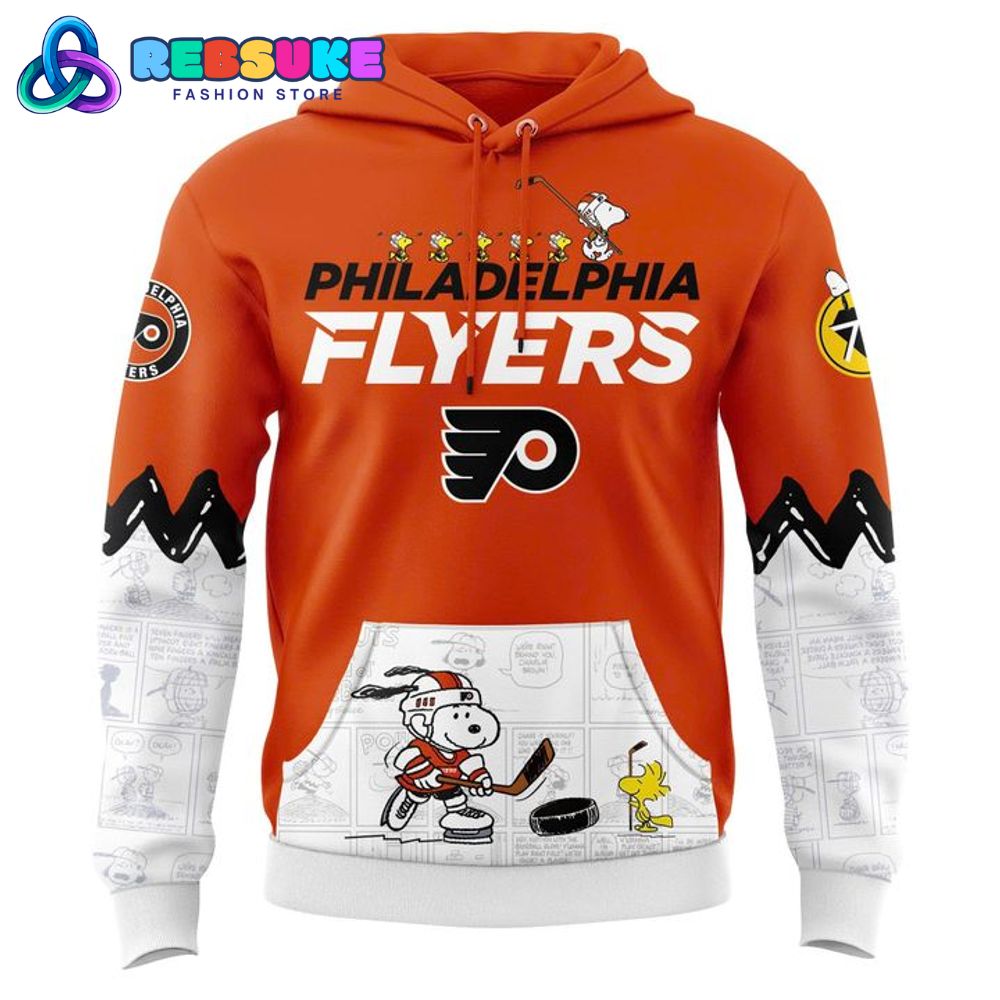 Philadelphia Flyers x Peanuts Night Special Hoodie, Cap 2025 Philadelphia Flyers x Peanuts Night Special Hoodie, Cap 2025