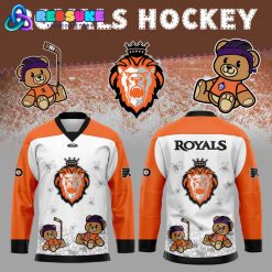 Reading Royals Replica Teddy Bear Toss Sublimated Hockey Jersey