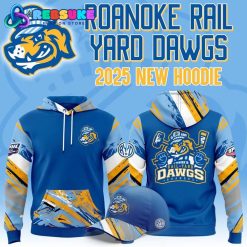 Roanoke Rail Yard Dawgs Blue & Camo 2025 Special Hoodie