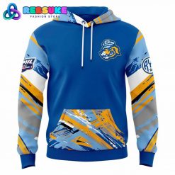 Roanoke Rail Yard Dawgs Blue & Camo 2025 Special Hoodie