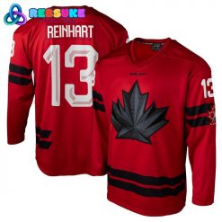 Sam Reinhart Team Canada Red 2026 Olympic Hockey Jersey