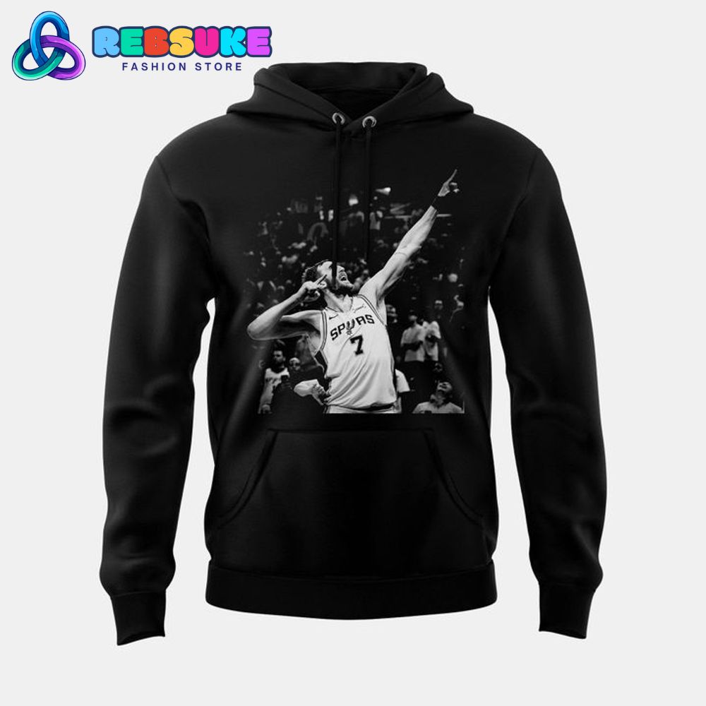 San Antonio Spurs Luke Kornet Limited Edition 2025 Hoodie San Antonio Spurs Luke Kornet Limited Edition 2025 Hoodie