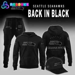 Seattle Seahawks 2025 Back In Black Limited Edition Hoodie Set