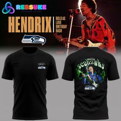 Seattle Seahawks Collab Jimi Hendrix Limited Edition Shirt