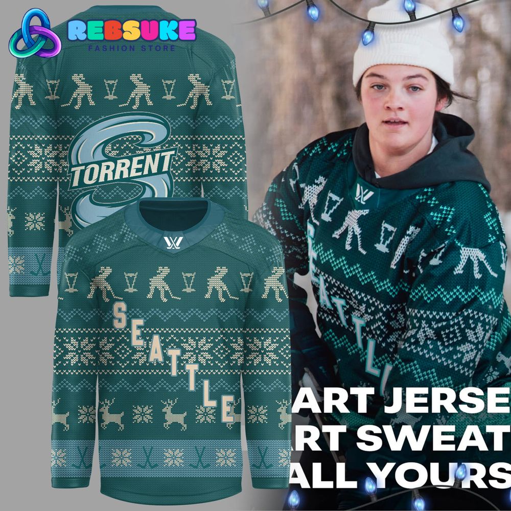 Seattle Torrent Holiday Limited Edition 2025 Hockey Jersey Seattle Torrent Holiday Limited Edition 2025 Hockey Jersey