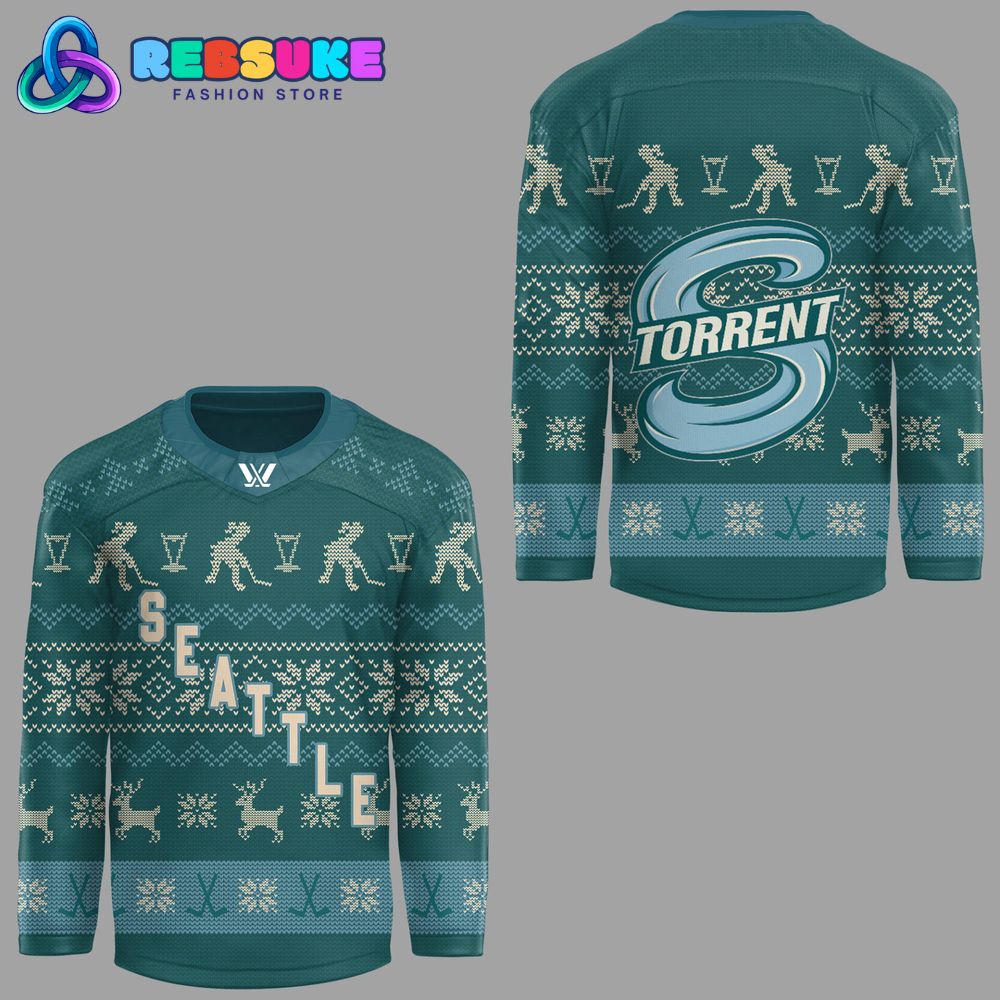 Seattle Torrent Holiday Limited Edition 2025 Hockey Jersey