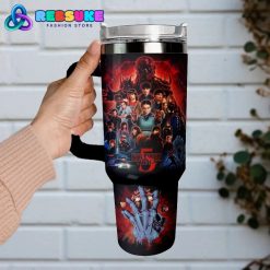 Stranger Things 5 New Custom Name Stanley Tumbler 40oz