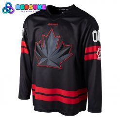 Team Canada Personalized Black 2026 Olympic Hockey Jersey