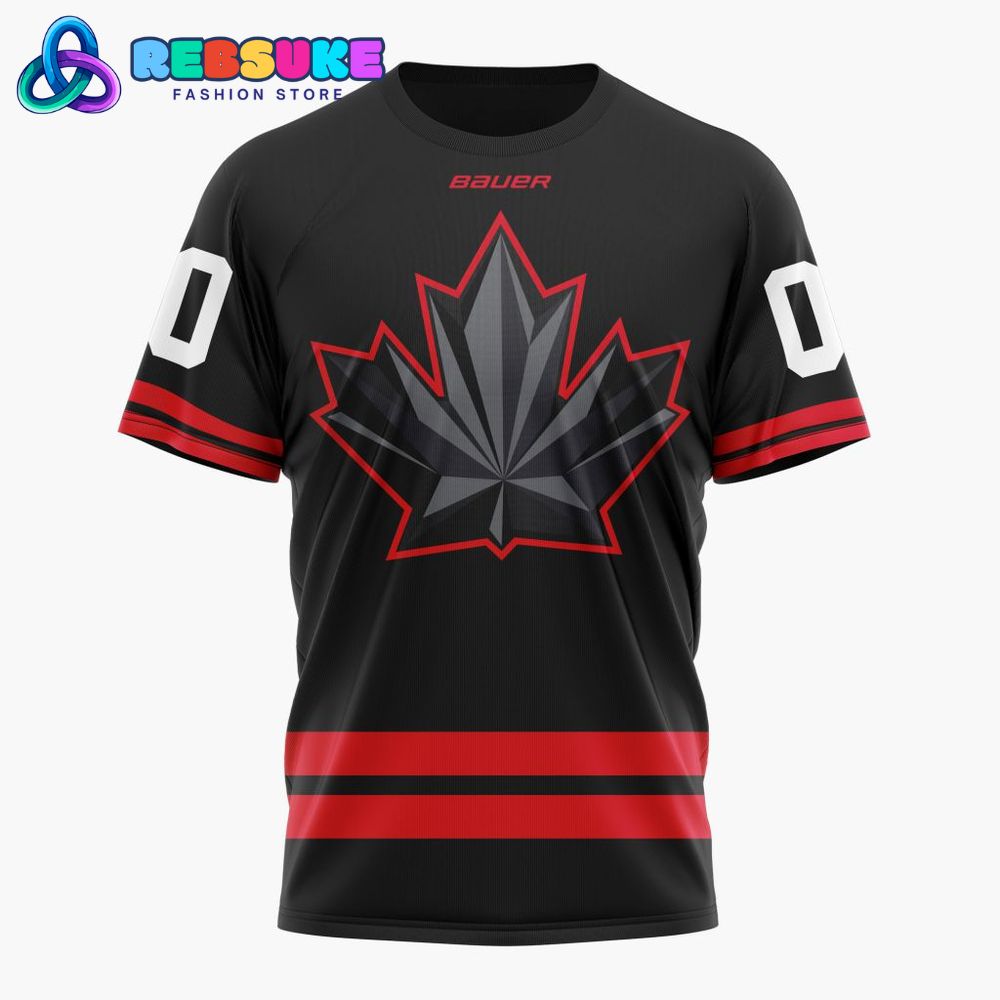 Team Canada Personalized Black 2026 Olympic Hoodie Team Canada Personalized Black 2026 Olympic Hoodie