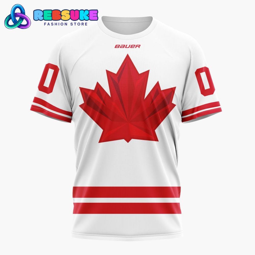 Team Canada Personalized White 2026 Olympic Hoodie Team Canada Personalized White 2026 Olympic Hoodie
