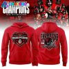 Indiana Hoosiers 2025 Big Ten Football Champions Red Hoodie Set Indiana Hoosiers 2025 Big Ten Football Champions Red Hoodie Set