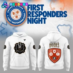 Anaheim Ducks x First Responders Night 2026 Hoodie Set