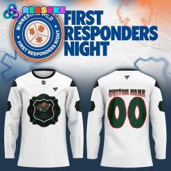 Minnesota Wild x First Responders Night 2026 Hockey Jersey