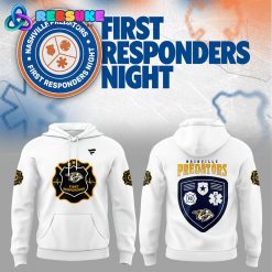 Nashville Predators x First Responders Night 2026 Hoodie Set